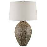 Настольная лампа с текстурным узором Movement of Smooth Lines варинант исполнения - 3 | Loft Concept в Костроме