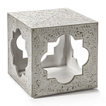 Приставной столик с перламутром Bone Inlay Side Table Floral Design варинант исполнения - 1 | Loft Concept в Костроме