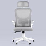 Кресло для компьютерного стола Easement Grey&White варинант исполнения - 2 | Loft Concept в Костроме