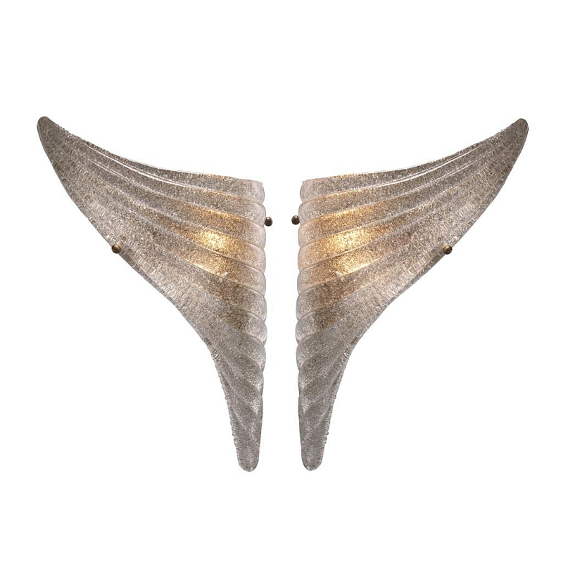 Бра Eichholtz Wall Lamp Diolo set of 2 Латунь Античная полированная Прозрачный Бра Eichholtz Wall Lamp Diolo set of 2 Латунь Античная полированная Прозрачный в Костроме | Loft Concept