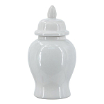 Ваза с крышкой однотонная Высота 31 см Chinoiserie Ceramics варинант исполнения - 12 | Loft Concept в Костроме