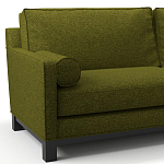 Мебельная ткань Шенилл зеленый цвет 138 см T4-24 варинант исполнения - 2 | Loft Concept в Костроме