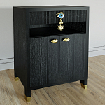 Комод Elsa Dreams Black Двухстворчатый  варинант исполнения - 1 | Loft Concept в Костроме