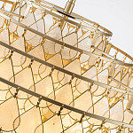 Люстра многоярусная с декором из натуральной морской ракушки Iridescent Light варинант исполнения - 6 | Loft Concept в Костроме