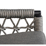 Кресло уличное темно-серое Street Bliss варинант исполнения - 4 | Loft Concept в Костроме