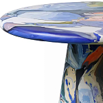 Дизайнерский журнальный стол с цветным орнаментом Unyly варинант исполнения - 3 | Loft Concept в Костроме