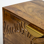 Прикроватная тумба с фактурным фасадом Termite варинант исполнения - 2 | Loft Concept в Костроме