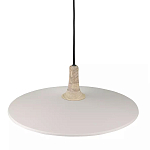 Подвесной светильник круглый в сочетании дерева и металла Space варинант исполнения - 2 | Loft Concept в Костроме