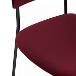 Стул мягкий с бархатистой велюровой спинкой и сиденьем Wine Chair варинант исполнения - 5 | Loft Concept в Костроме