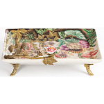 Блюдо фарфоровое Поле цветов Terra варинант исполнения - 4 | Loft Concept в Костроме