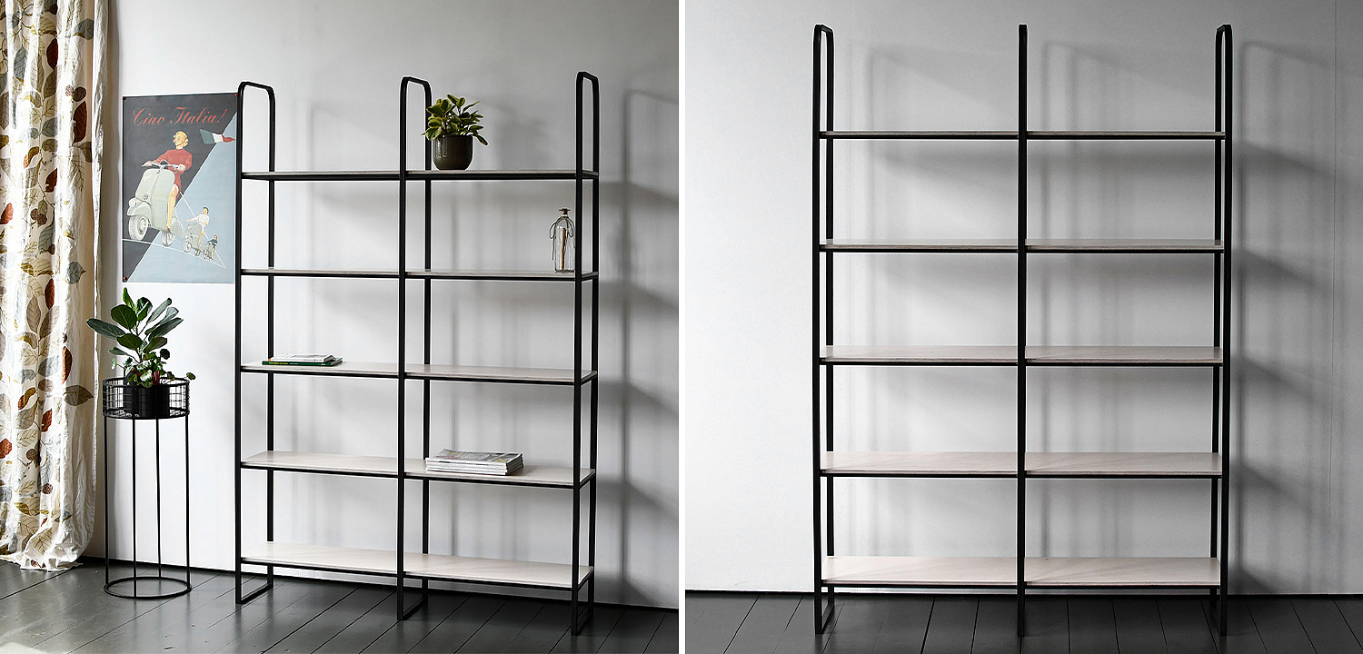Стеллаж Barnett Industrial Metal Rust Rack Стеллаж Barnett Industrial Metal Rust Rack - Loft-Concept в Костроме