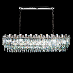 Люстра овальная с хрустальными подвесками Gorgeous Crystal Light варинант исполнения - 5 | Loft Concept в Костроме