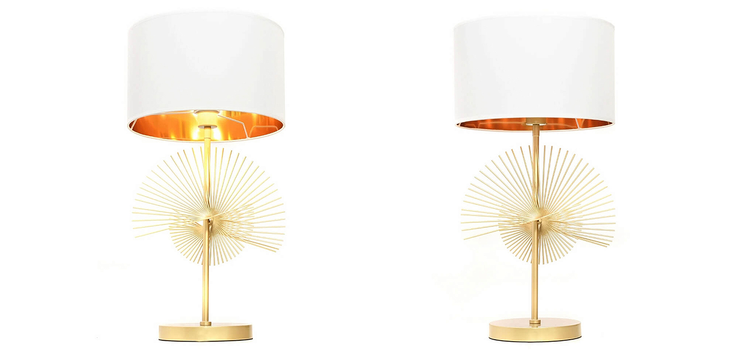 Настольная лампа Genoveva Table lamp white Настольная лампа Genoveva Table lamp white - Loft-Concept в Костроме