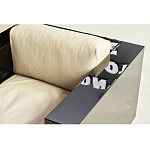 Дизайнерское кожаное кресло Poltronova Saratoga Armchair варинант исполнения - 7 | Loft Concept в Костроме