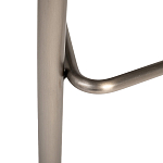 Стул барный серый с обивкой из экокожи Special Support варинант исполнения - 3 | Loft Concept в Костроме