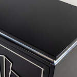 Черный комод в стиле арт-деко Luciano варинант исполнения - 7 | Loft Concept в Костроме