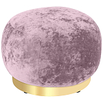 Круглый мягкий пуф Ambrose Soft Velour Pouf варинант исполнения - 1 | Loft Concept в Костроме