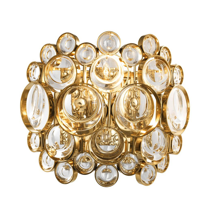 Бра Wall Lamp Avant Глянцевое золото Прозрачный (Transparent) Бра Wall Lamp Avant Глянцевое золото Прозрачный (Transparent) в Костроме | Loft Concept