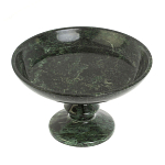 Фруктовница большая из натурального камня Змеевик Шабровский Natural Stone Fruit Bowls варинант исполнения - 2 | Loft Concept в Костроме