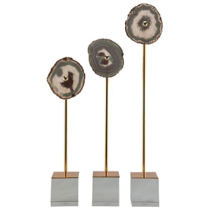 Комплект из 3-х статуэток AGATE DESIGN