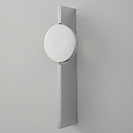 Бра с круглым зеркальным диском на прямоугольном соновании Reflection Circle Glow варинант исполнения - 1 | Loft Concept в Костроме