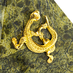 Шкатулка пирамида из натурального камня змеевик Stone Casket варинант исполнения - 3 | Loft Concept в Костроме