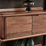 Стеллаж в гостиную для книг Moon Walnut Furniture варинант исполнения - 7 | Loft Concept в Костроме