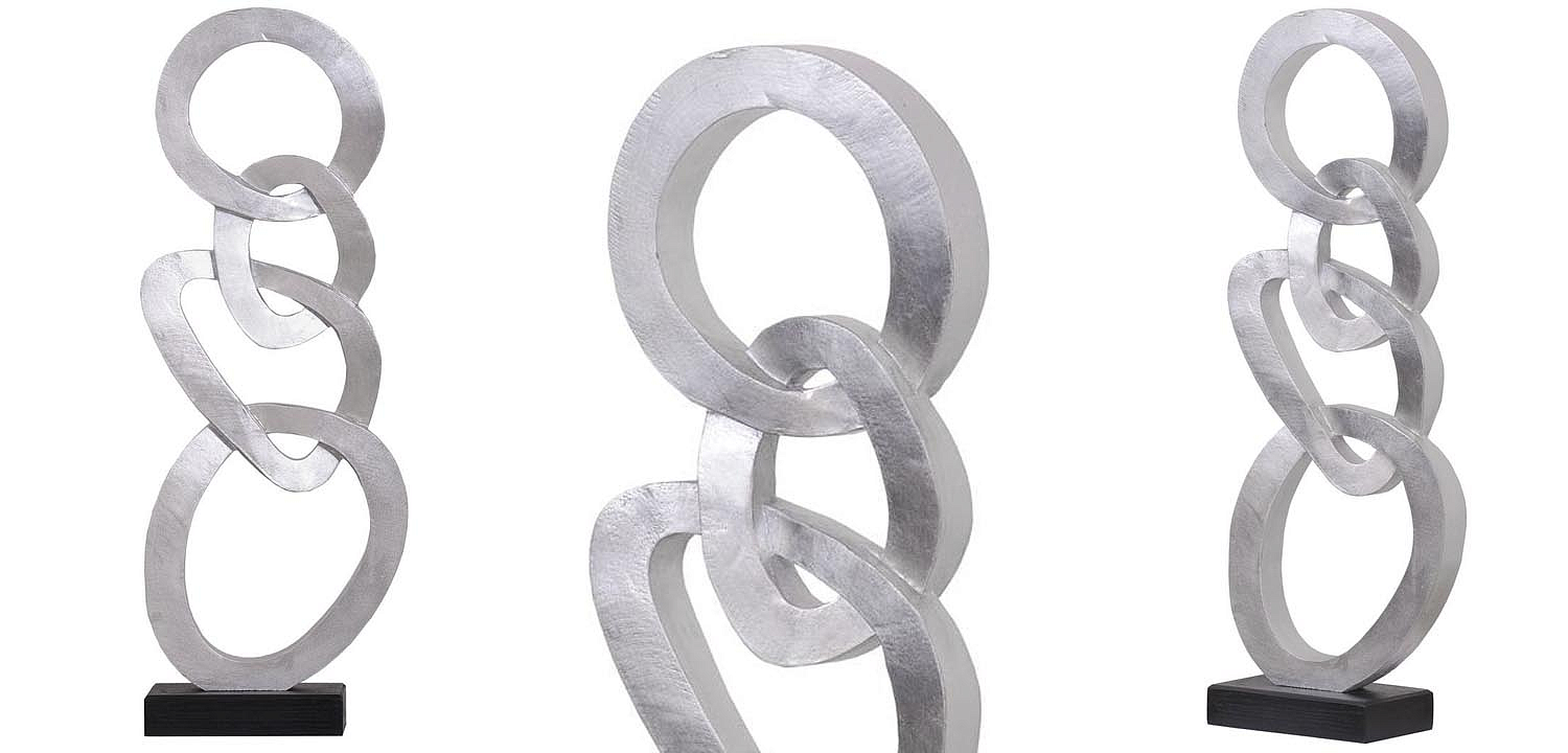 Статуэтка Anillos Statuette silver II Статуэтка Anillos Statuette silver II - Loft-Concept в Костроме