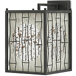 Бра с круглой зеркальной вставкой с эффектом ржавчины Stunning Radiance варинант исполнения - 4 | Loft Concept в Костроме