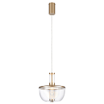 Подвесной светильник с плафоном из акрила и металлическим основанием Blanton 23 варинант исполнения - 4 | Loft Concept в Костроме