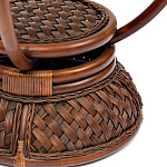 Столик кофейный из ротанга Eloise варинант исполнения - 2 | Loft Concept в Костроме