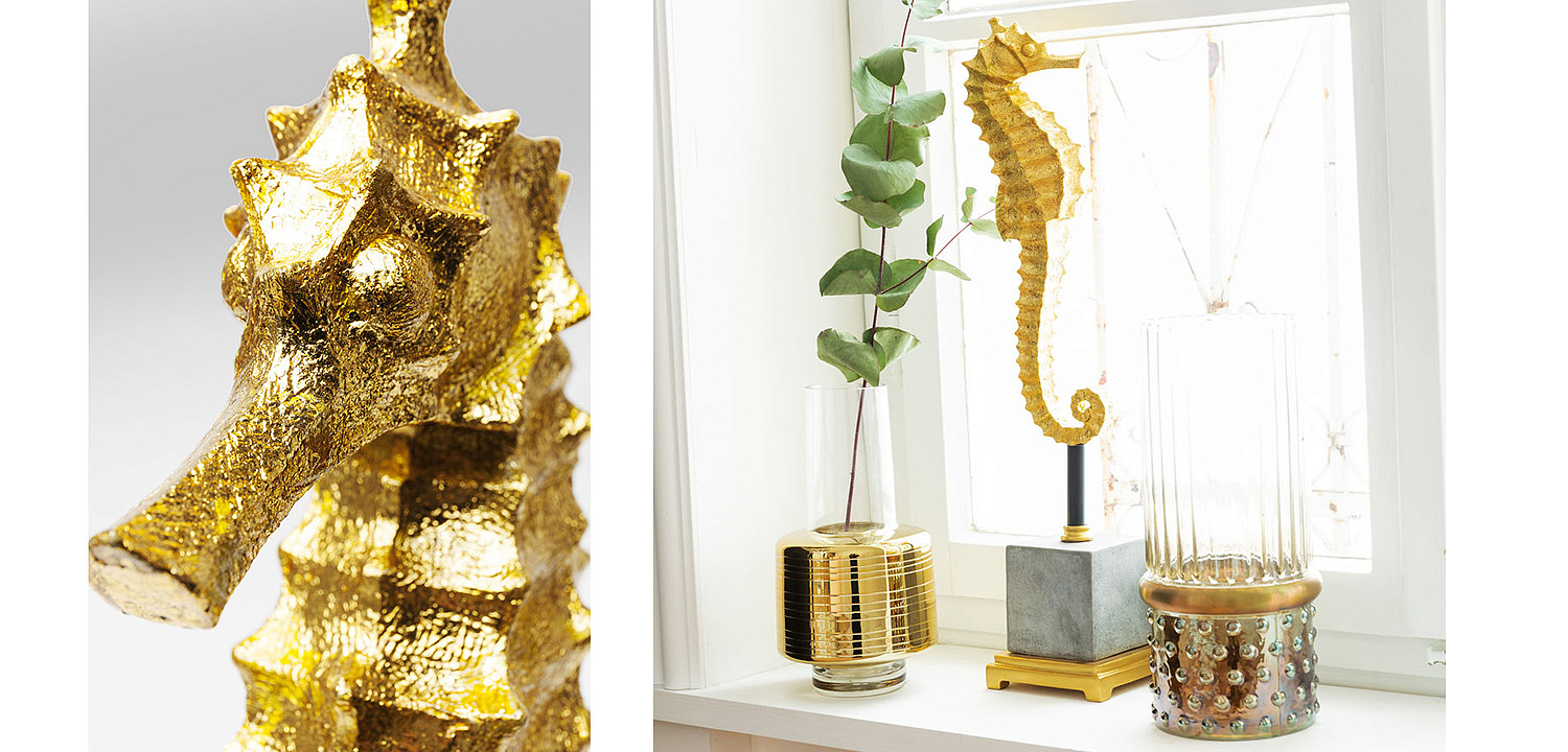 Статуэтка Golden Sea Horse - Loft-Concept в Костроме