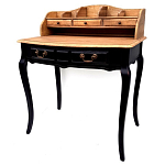 Стол-бюро из массива березы с 5-ю ящиками в стиле прованс Vintage варинант исполнения - 3 | Loft Concept в Костроме