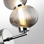 Бра с 2-мя рифлеными стеклянными шарами Marcelh Light варинант исполнения - 4 | Loft Concept в Костроме