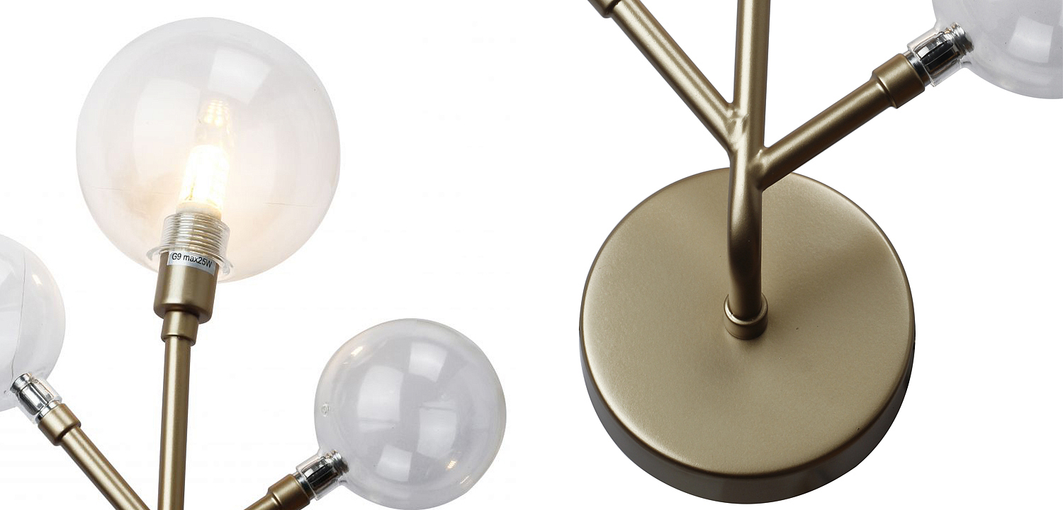 Бра Berries Trio Sconce gold Бра Berries Trio Sconce gold - Loft-Concept в Костроме