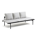 Диван-шезлонг черный Annet варинант исполнения - 2 | Loft Concept в Костроме