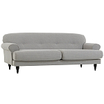 Трехместный диван Garner Grey Ornament Sofa варинант исполнения - 2 | Loft Concept в Костроме