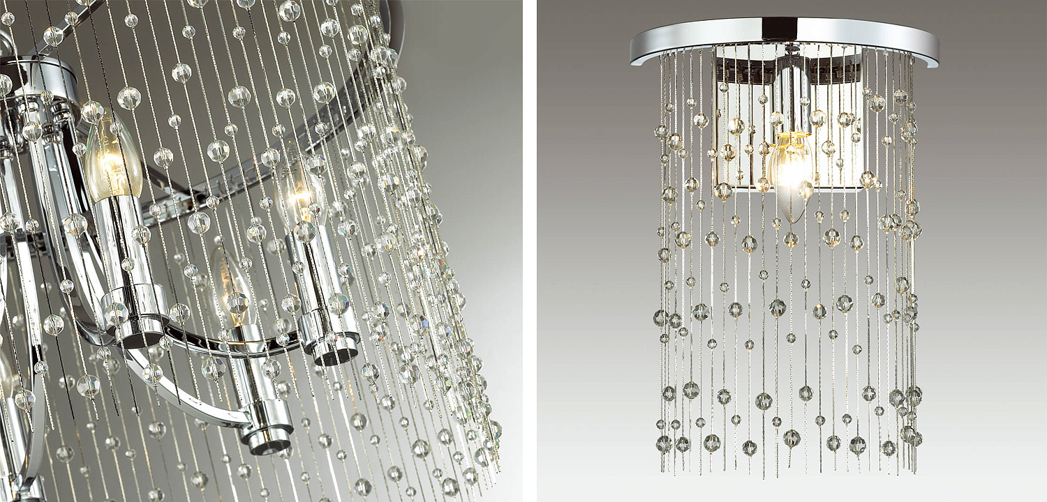 Бра Hailstorm Rain Wall lamp chrome Бра Hailstorm Rain Wall lamp chrome - Loft-Concept в Костроме