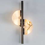 Бра  с фигурным мраморным рассеивателем Spiral of Warm Light варинант исполнения - 10 | Loft Concept в Костроме