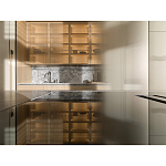 Кухонный гарнитур из камня и дерева с раздвижными дверцами TIVALÌ 2.0 Dada Engenereed Kitchen варинант исполнения - 3 | Loft Concept в Костроме