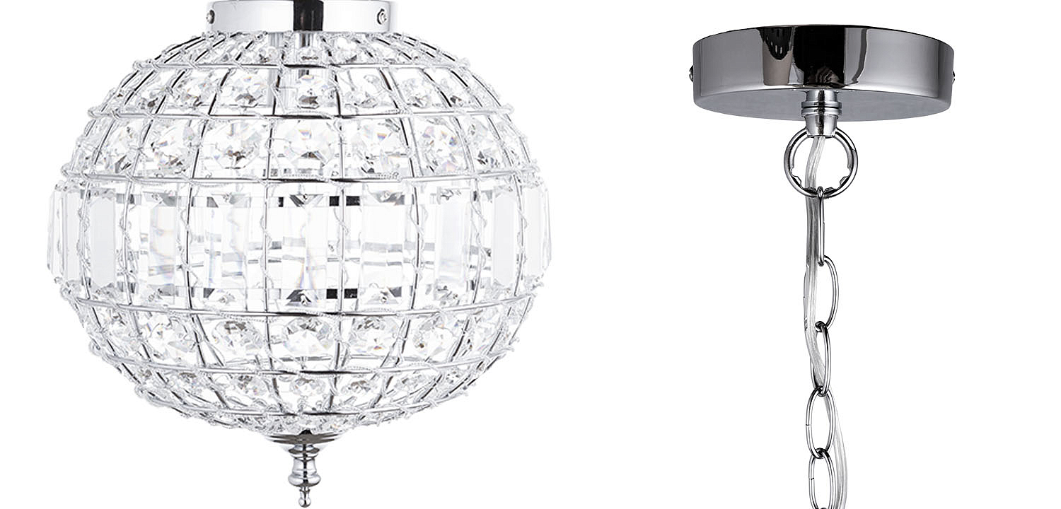 Подвесной светильник Casbah Crystal silver 30 Подвесной светильник Casbah Crystal silver 30 - Loft-Concept в Костроме