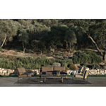 Дизайнерское уличное кресло на металлическом каркасе PHOENIX Armchair варинант исполнения - 8 | Loft Concept в Костроме