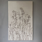 Ботаническое панно «С Дельфиниумом» варинант исполнения - 1 | Loft Concept в Костроме