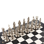 Шахматы Ренессанс с доской из натурального мрамора Decorative Thematic Chess варинант исполнения - 3 | Loft Concept в Костроме