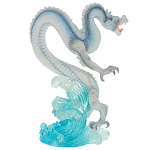 Декоративная статуэтка Дракон White Blue Water Dragon Statuette варинант исполнения - 3 | Loft Concept в Костроме
