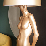 Лампа MANNEQUIN LAMP с абажуром женственность в деталях варинант исполнения - 9 | Loft Concept в Костроме