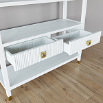 Стеллаж с двумя ящиками Elsa Dreams White варинант исполнения - 3 | Loft Concept в Костроме