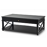 Широкий кофейный столик с ящиком Monsignor варинант исполнения - 3 | Loft Concept в Костроме