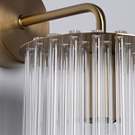 Бра с круглым основанием и длинными прозрачныи стеклянными трубками Nembus варинант исполнения - 5 | Loft Concept в Костроме