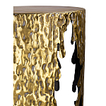 Столик дизайнерский Copper streaks варинант исполнения - 2 | Loft Concept в Костроме